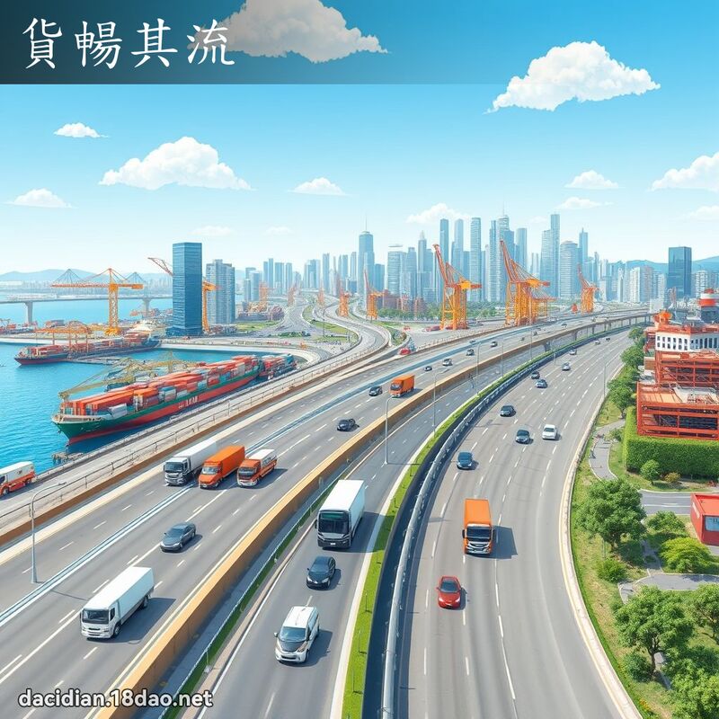 貨暢其流 - 國語大辭典配圖