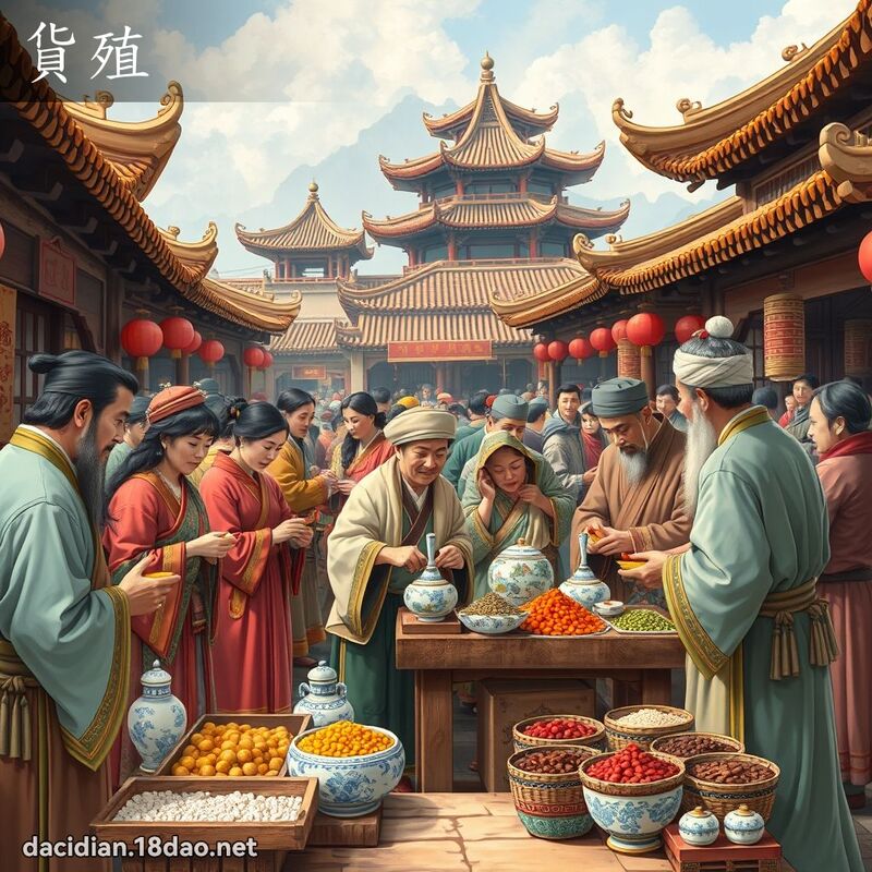 货殖 - 国语大辞典配图
