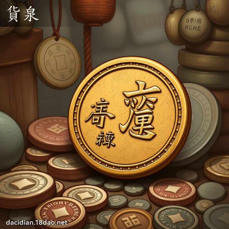 貨泉 - 國語大辭典配圖
