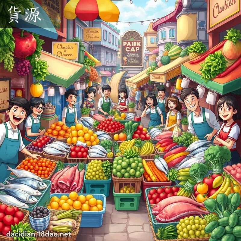 货源 - 国语大辞典配图