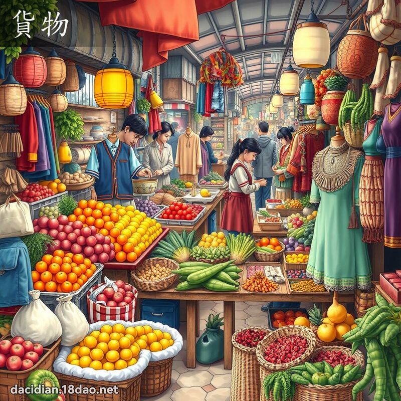 貨物 - 國語大辭典配圖