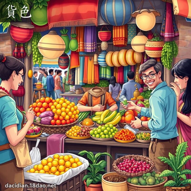 貨色 - 國語大辭典配圖