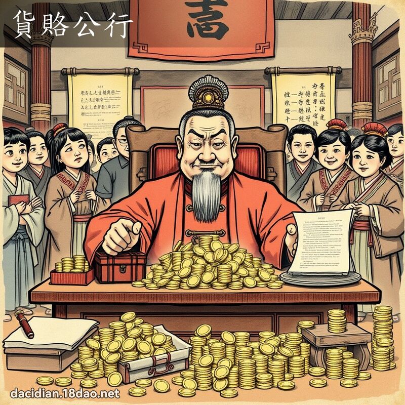 货赂公行 - 国语大辞典配图