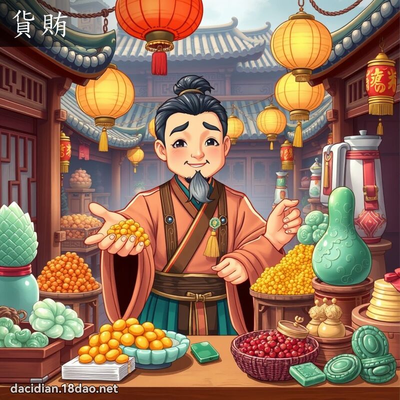 貨賄 - 國語大辭典配圖