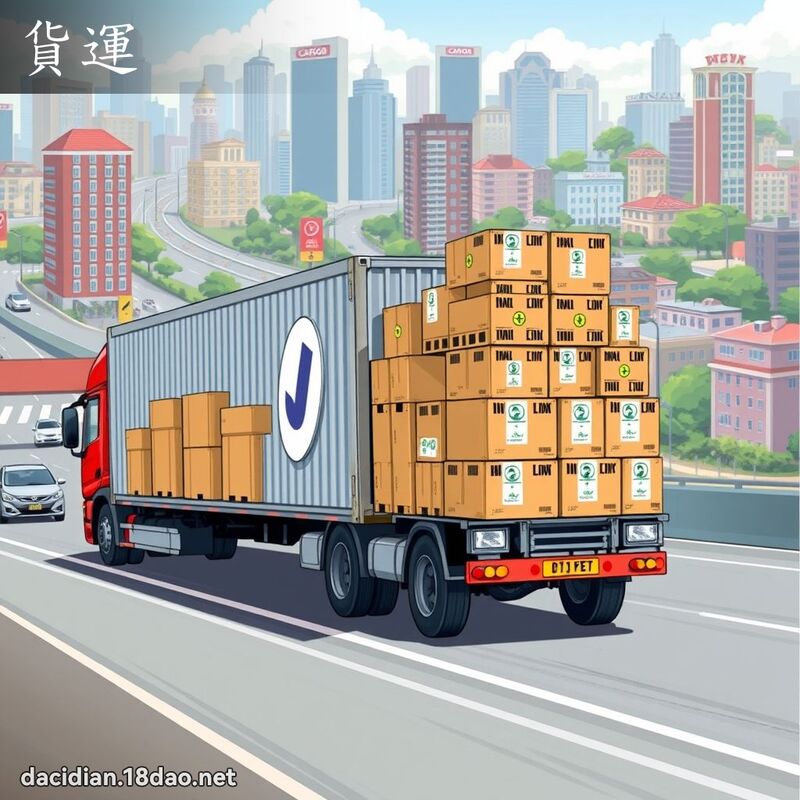貨運 - 國語大辭典配圖