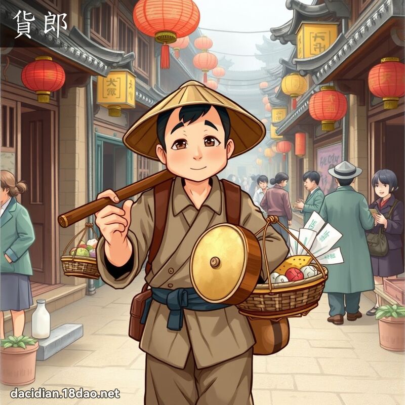 货郎 - 国语大辞典配图