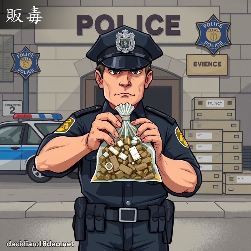 贩毒 - 国语大辞典配图