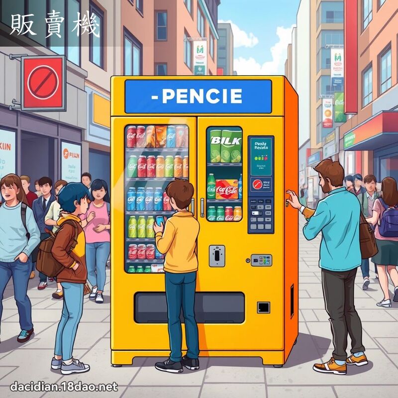 販賣機 - 國語大辭典配圖