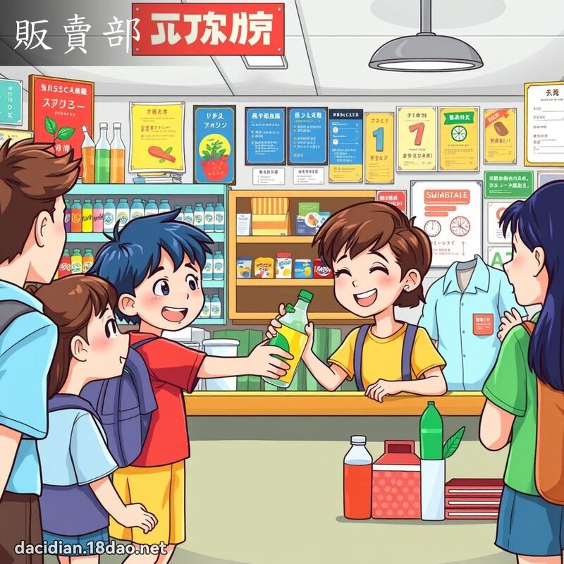 販賣部 - 國語大辭典配圖