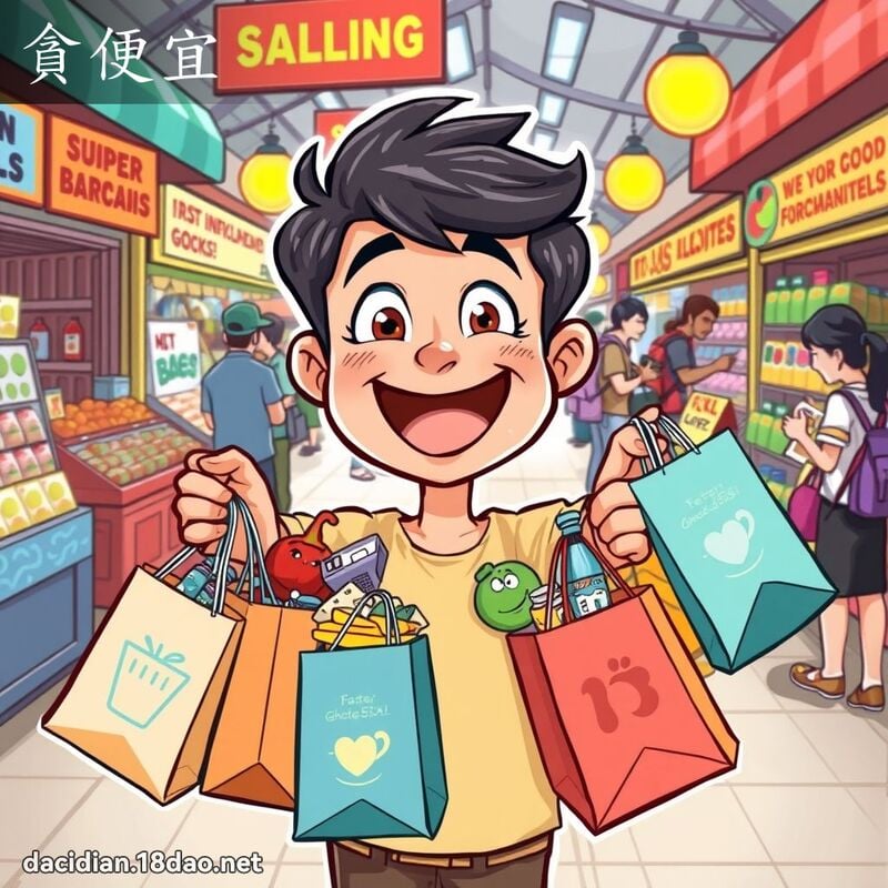 貪便宜 - 國語大辭典配圖