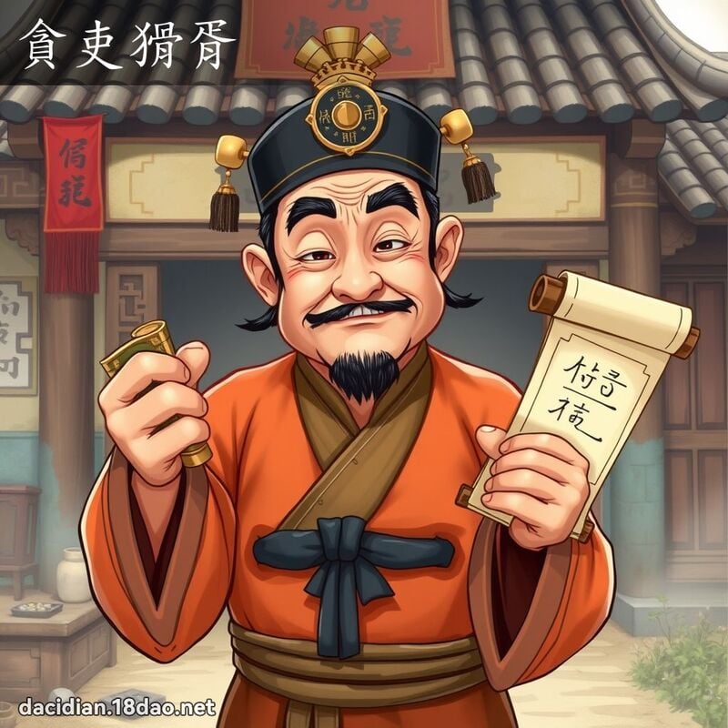 貪吏猾胥 - 國語大辭典配圖