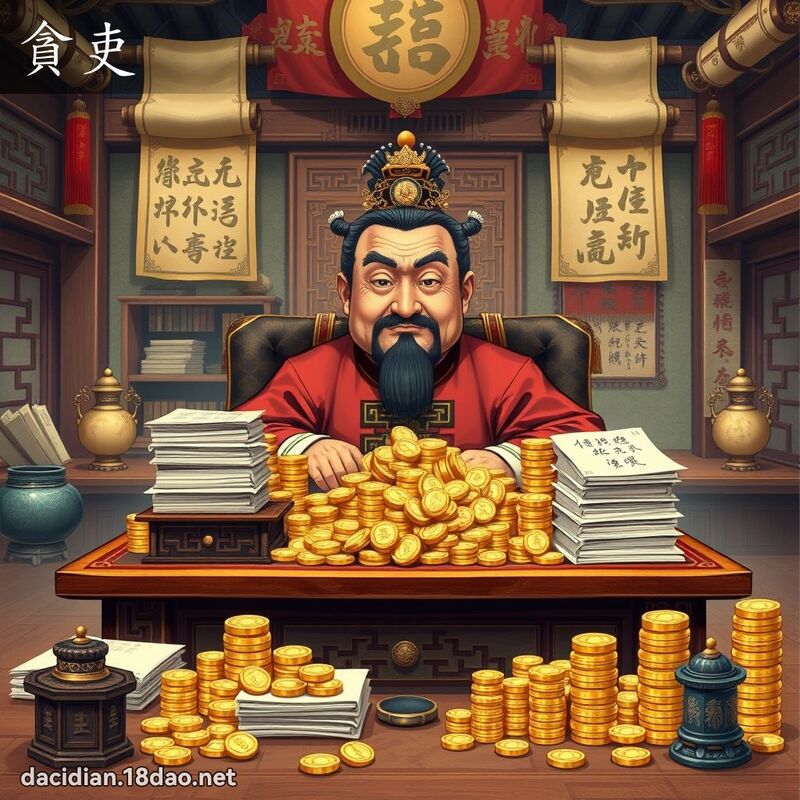 贪吏 - 国语大辞典配图