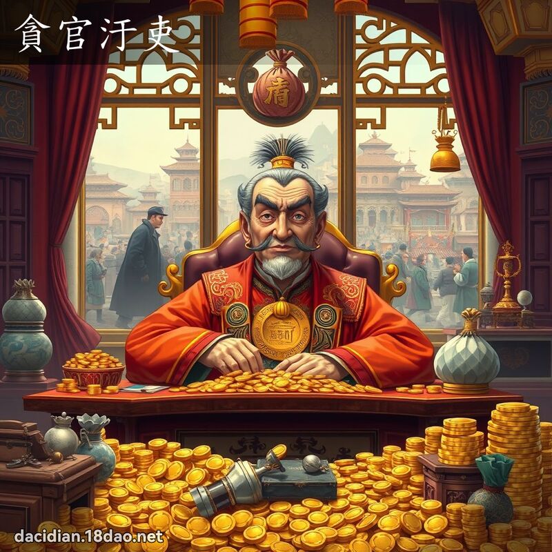 贪官汙吏 - 国语大辞典配图