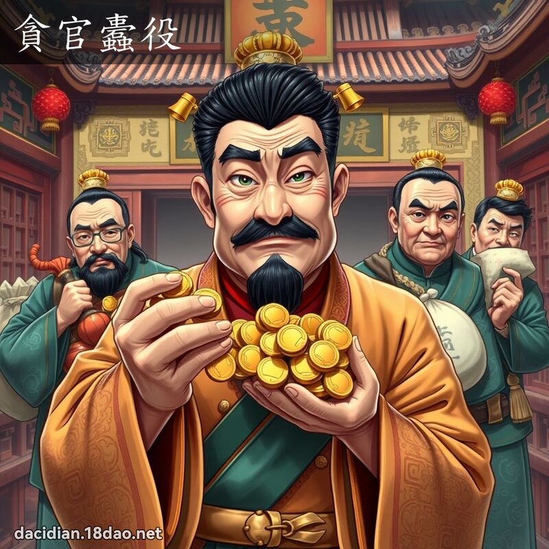 贪官蠹役 - 国语大辞典配图