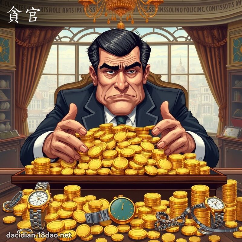 貪官 - 國語大辭典配圖