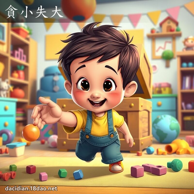 貪小失大 - 國語大辭典配圖