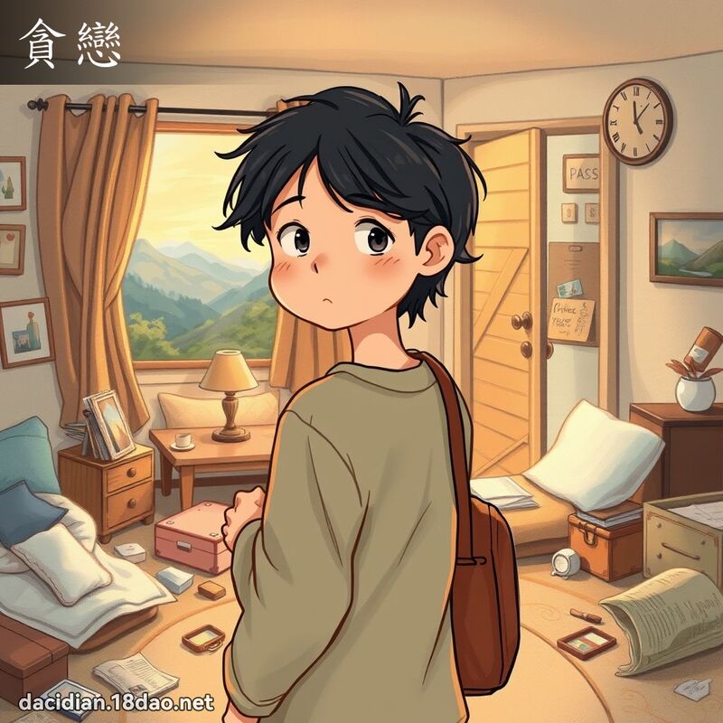 貪戀 - 國語大辭典配圖