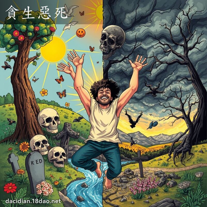 貪生惡死 - 國語大辭典配圖