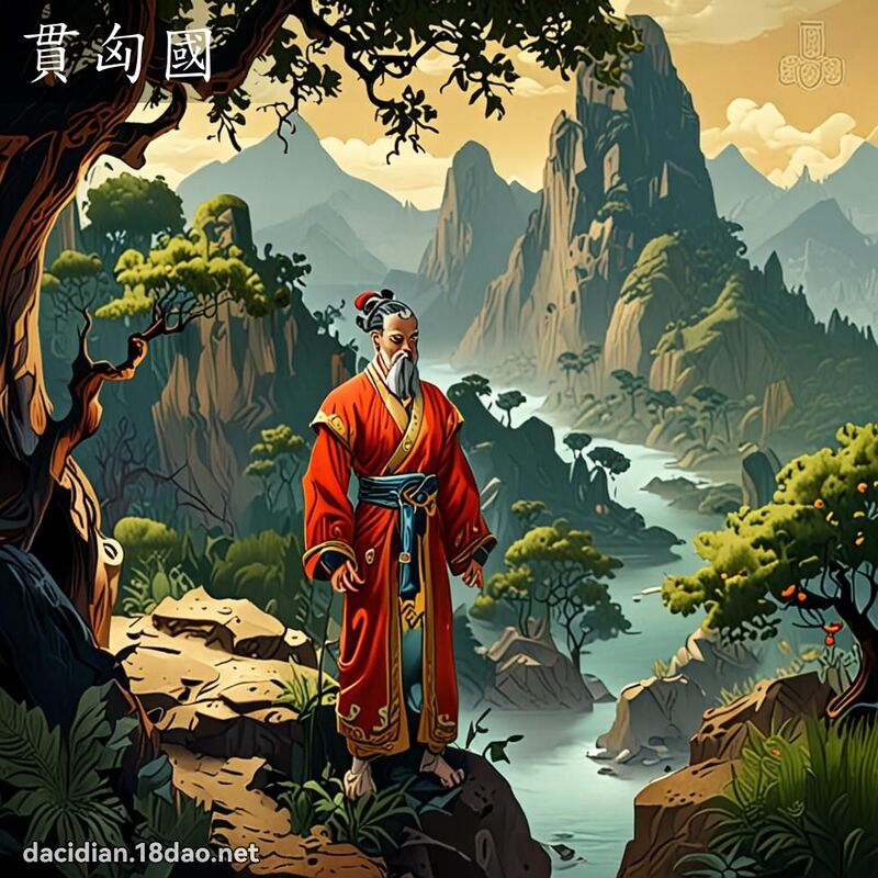 贯匈国 - 国语大辞典配图