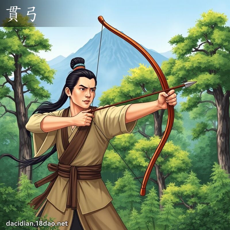 貫弓 - 國語大辭典配圖