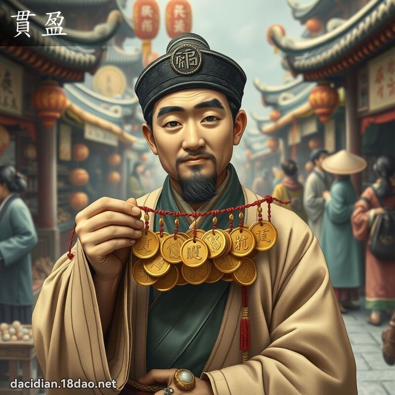 貫盈 - 國語大辭典配圖