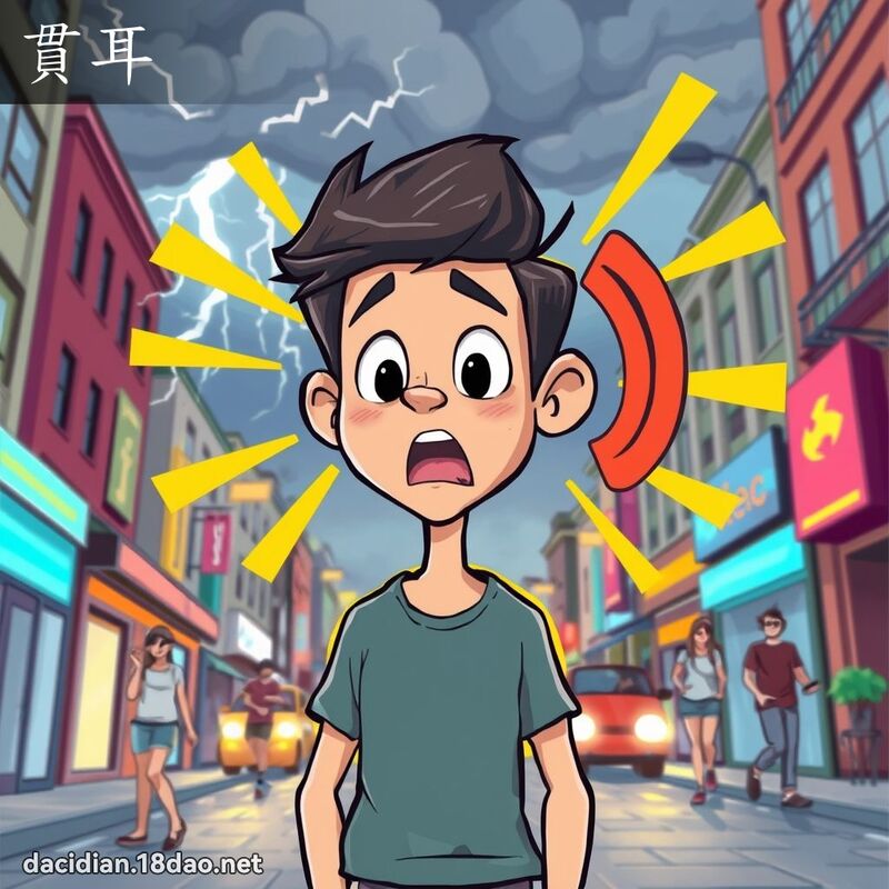 貫耳 - 國語大辭典配圖