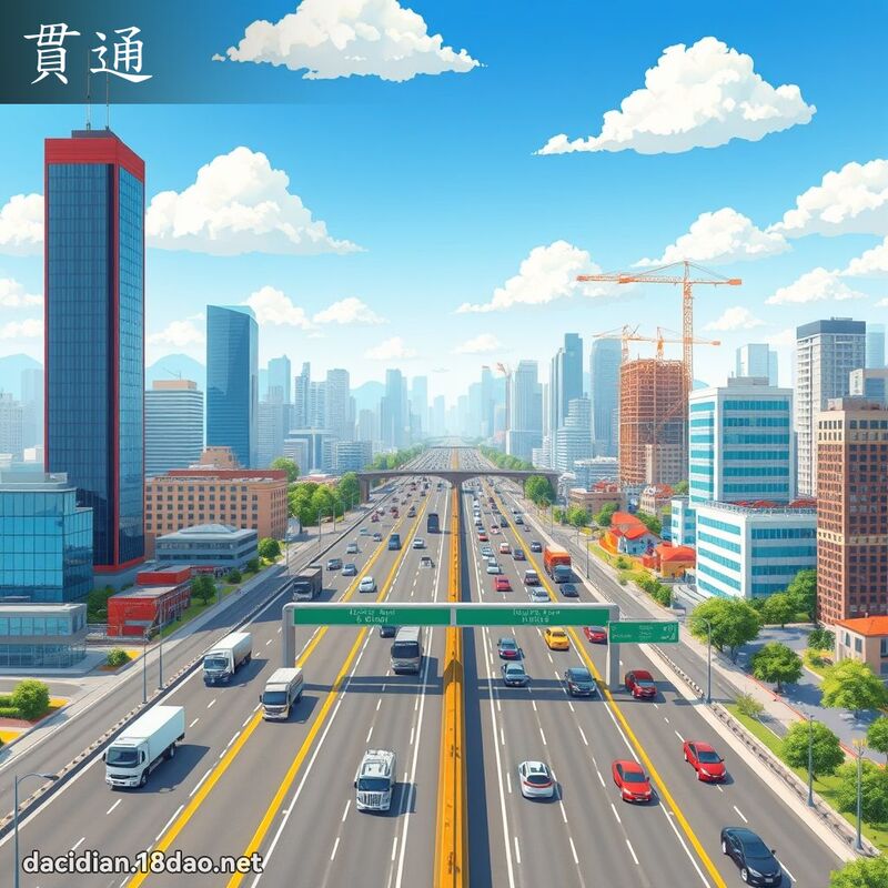 贯通 - 国语大辞典配图