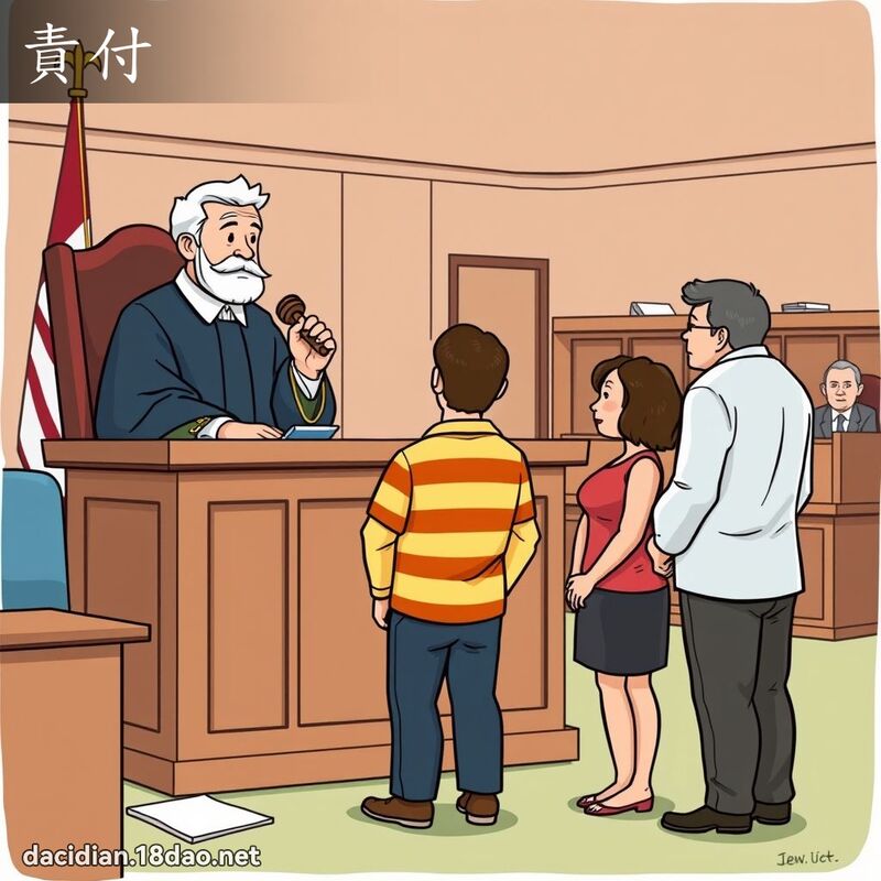 責付 - 國語大辭典配圖