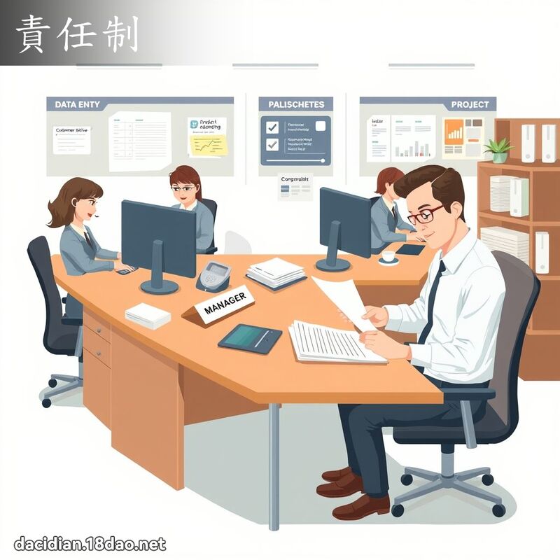 責任制 - 國語大辭典配圖