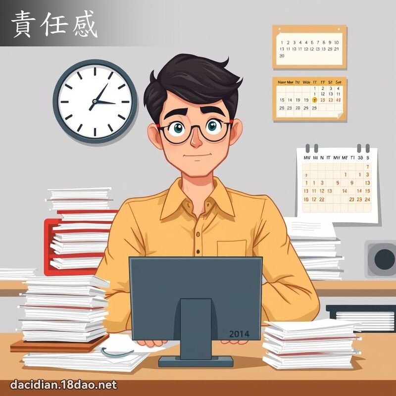 責任感 - 國語大辭典配圖