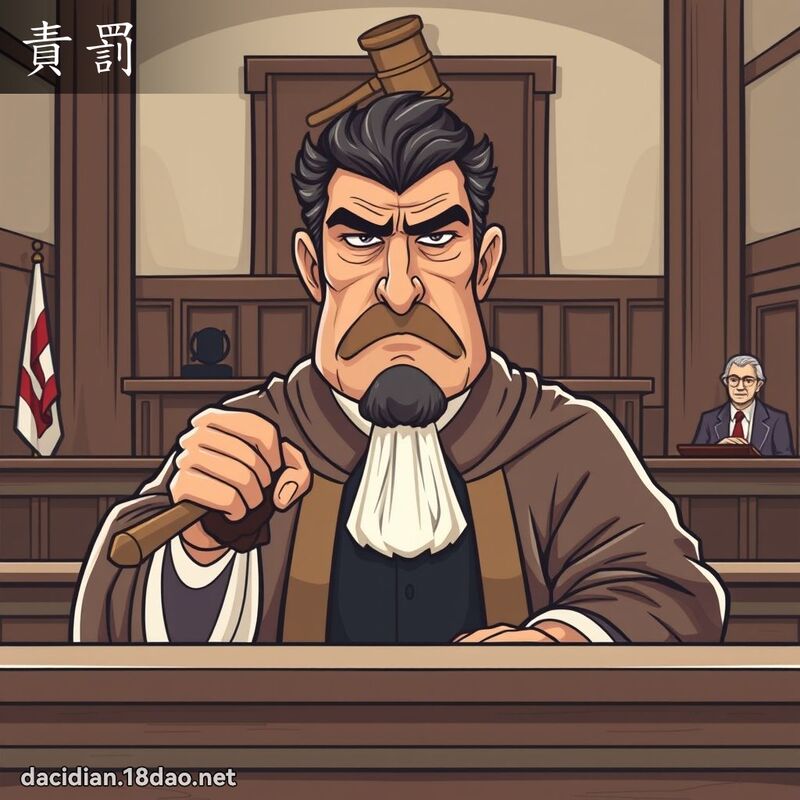 責罰 - 國語大辭典配圖