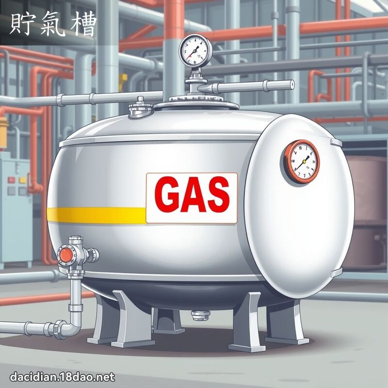 贮气槽 - 国语大辞典配图