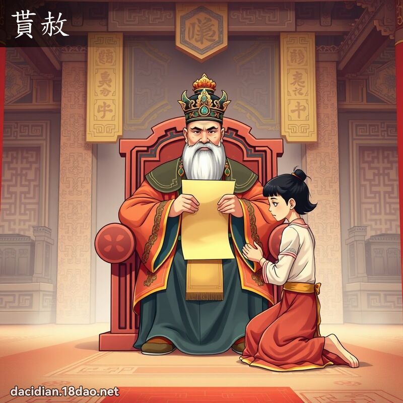 貰赦 - 國語大辭典配圖