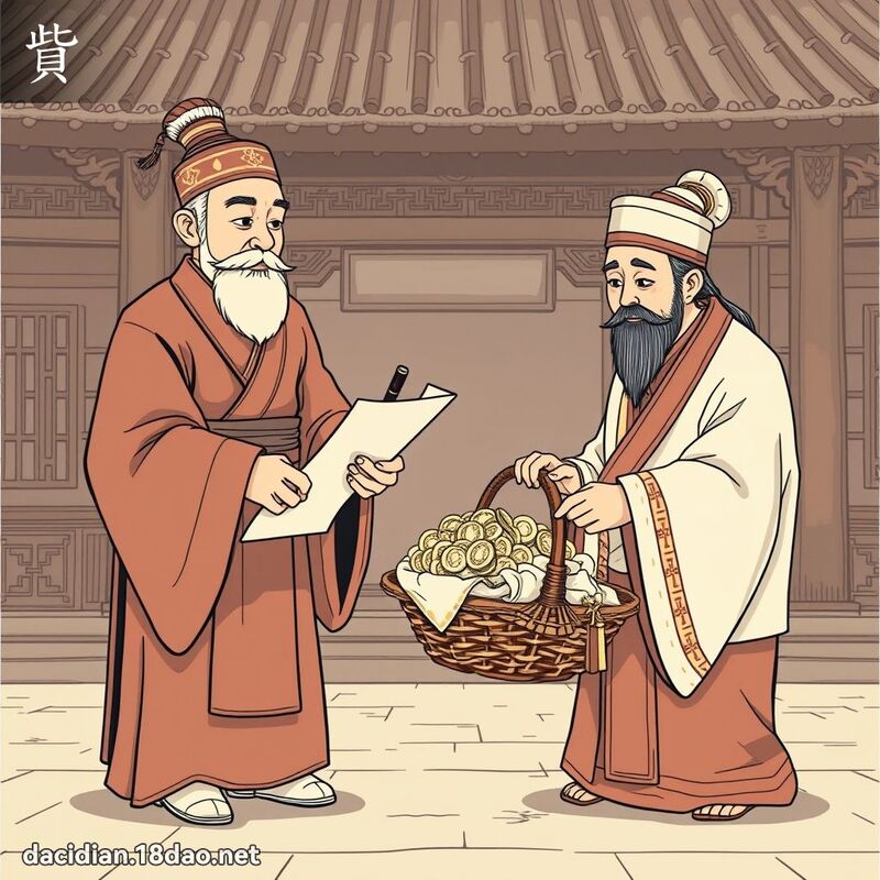 貲 - 國語大辭典配圖