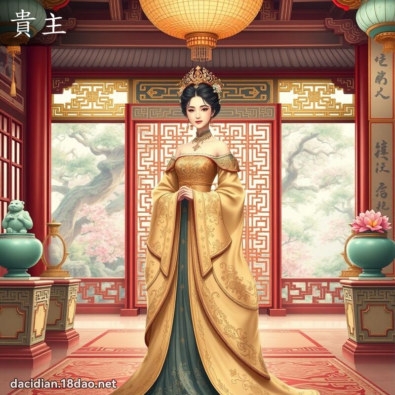 贵主 - 国语大辞典配图