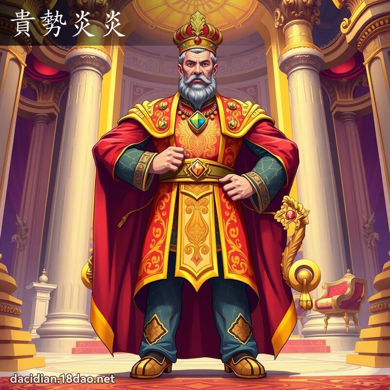 贵势炎炎 - 国语大辞典配图