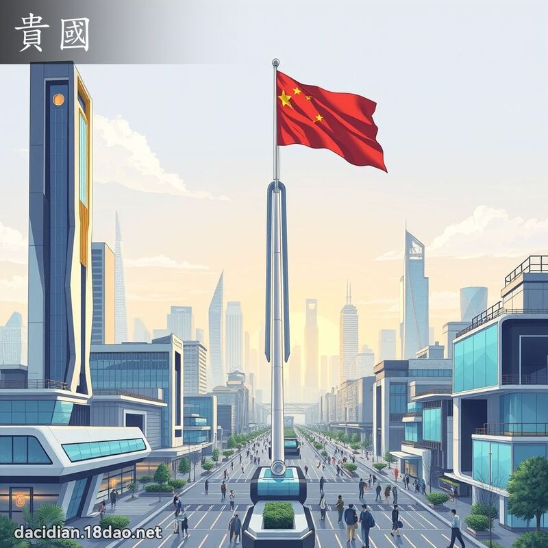 贵国 - 国语大辞典配图