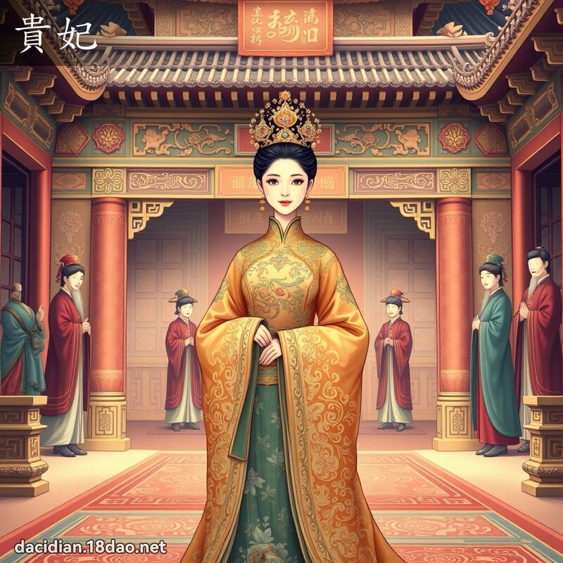 貴妃 - 國語大辭典配圖