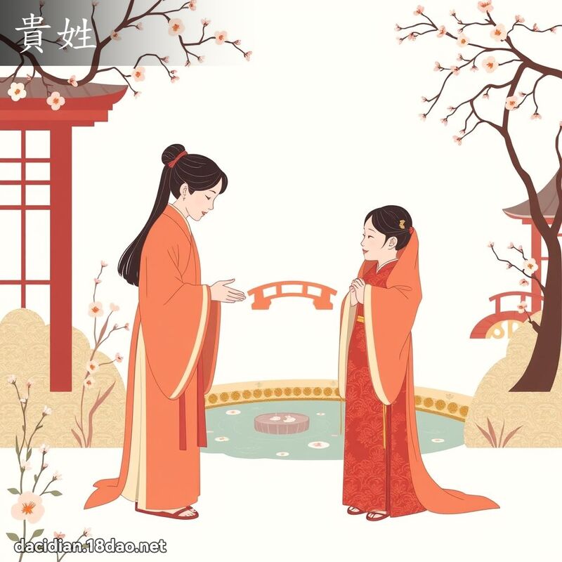 贵姓 - 国语大辞典配图