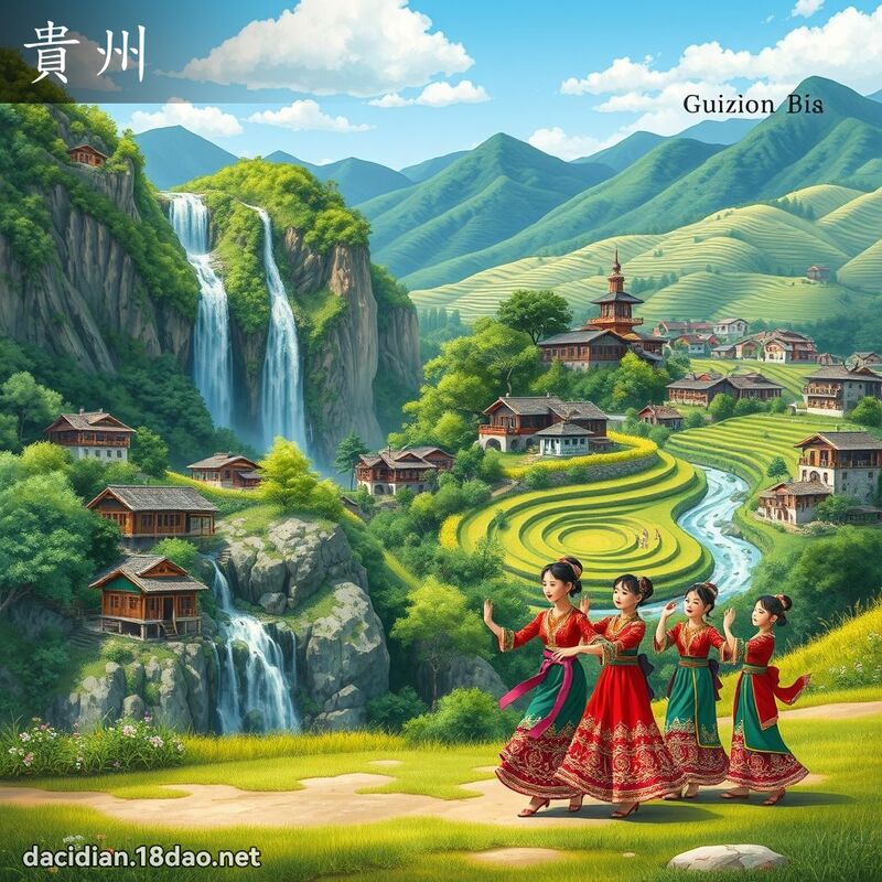 貴州 - 國語大辭典配圖