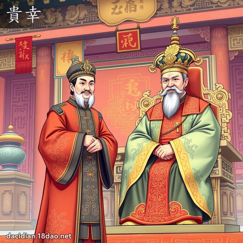 贵幸 - 国语大辞典配图