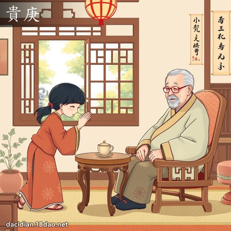 貴庚 - 國語大辭典配圖