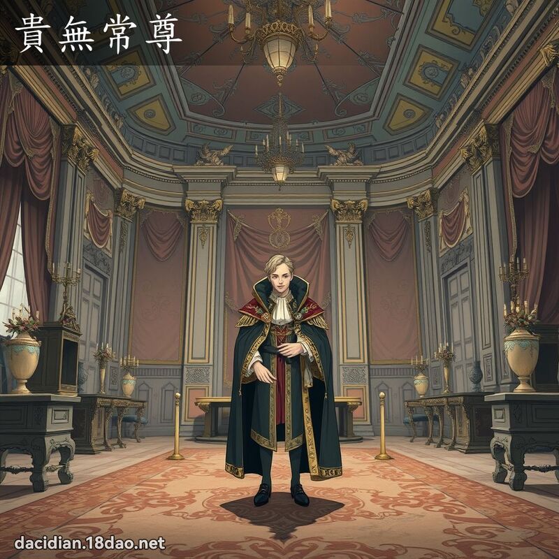 貴無常尊 - 國語大辭典配圖