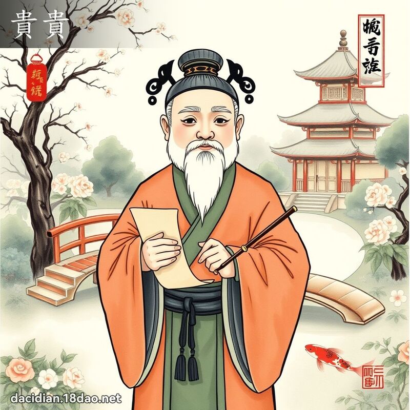 貴貴 - 國語大辭典配圖