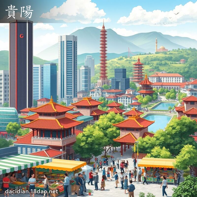 貴陽 - 國語大辭典配圖