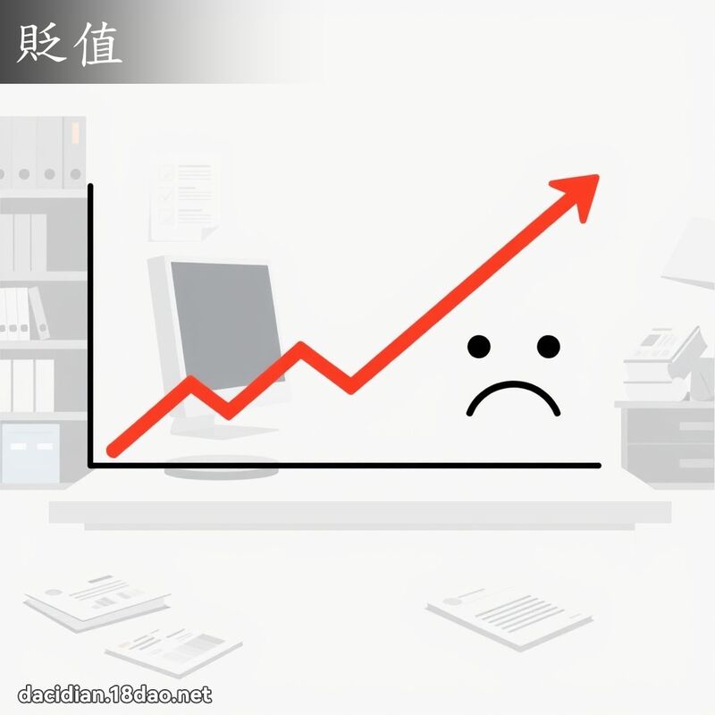 貶值 - 國語大辭典配圖
