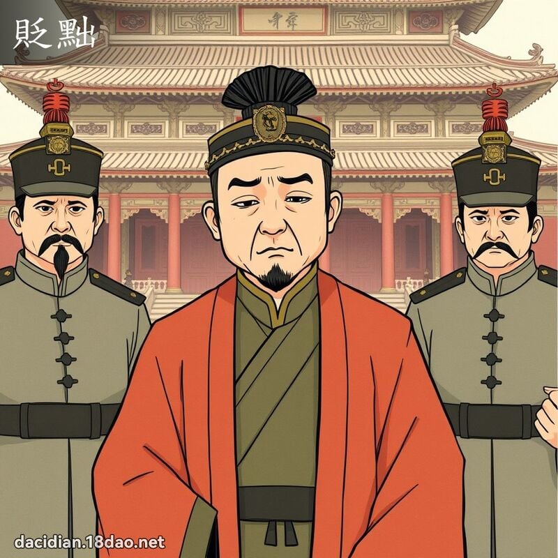 貶黜 - 國語大辭典配圖