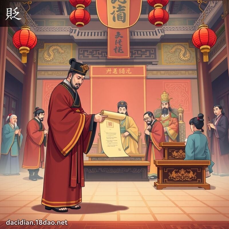 贬 - 国语大辞典配图