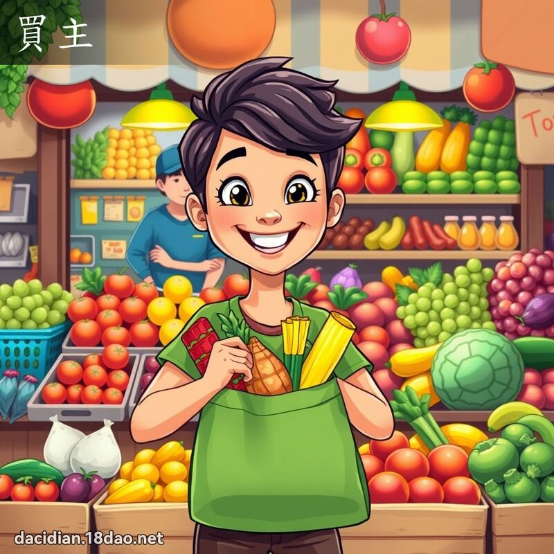 買主 - 國語大辭典配圖
