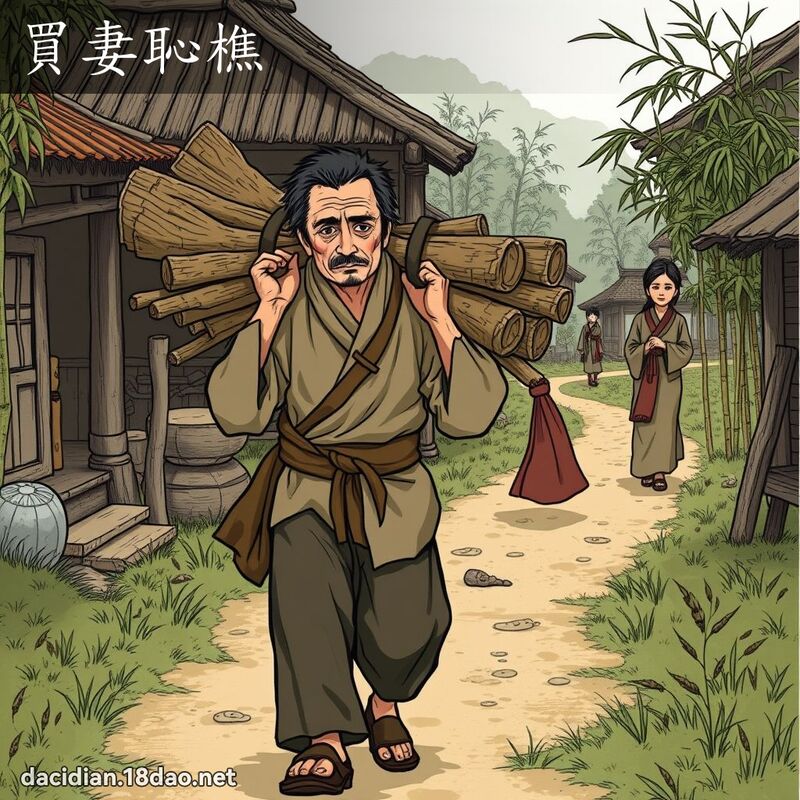 買妻恥樵 - 國語大辭典配圖